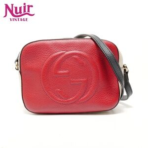 Gucci Soho Interlocking Shoulder Bag 2016 2025 Red